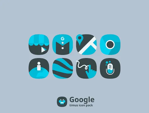 Timus: Rounded Dark Icon Pack Screenshots