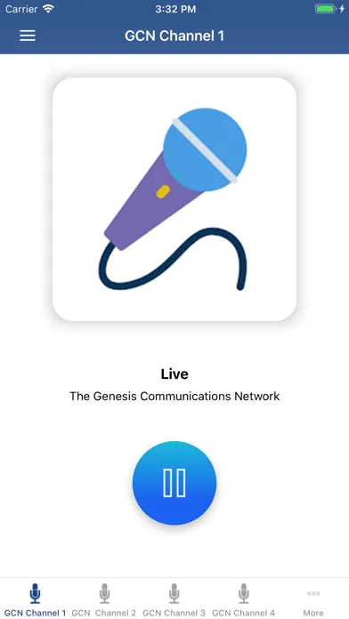 Captures d'écran de GCN Radio