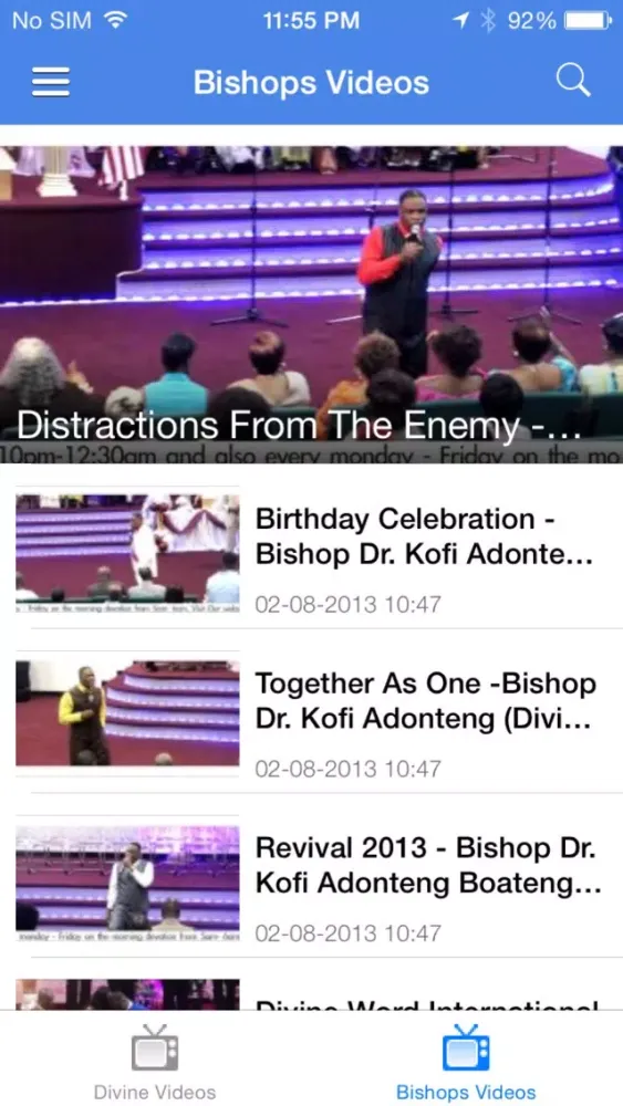 Divine Prayerline Screenshots