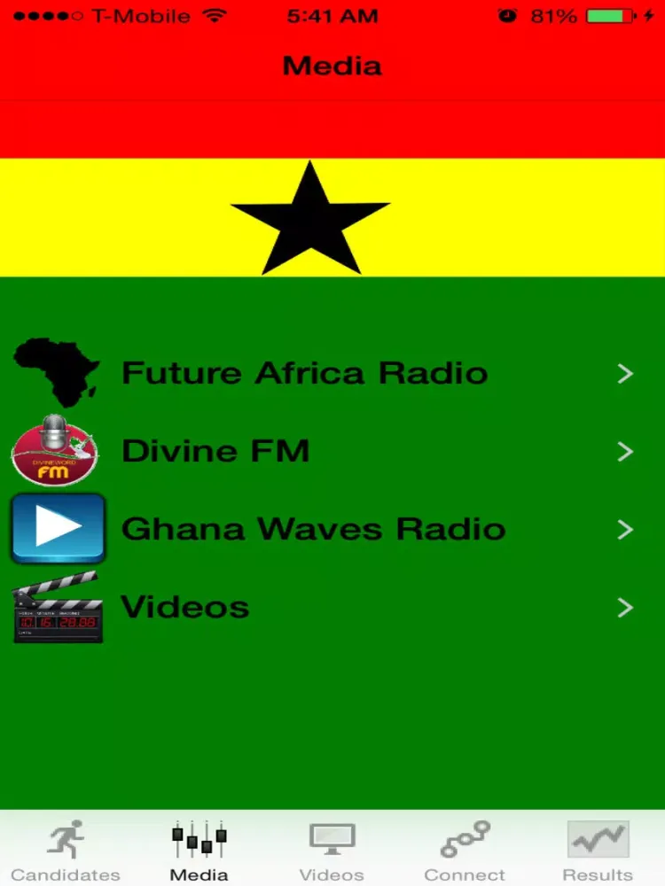 Скриншоты Ghana Election: 2016 iPad 