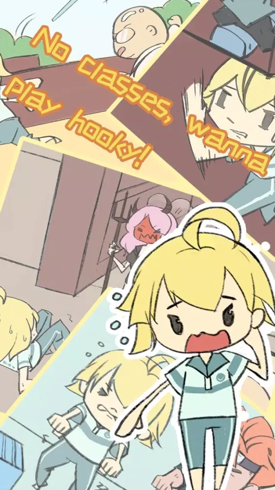 Capturas de tela do Escape High School