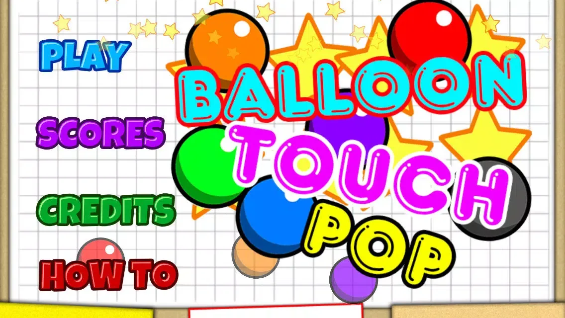 Capturas de tela do Balloon Touch-Pop