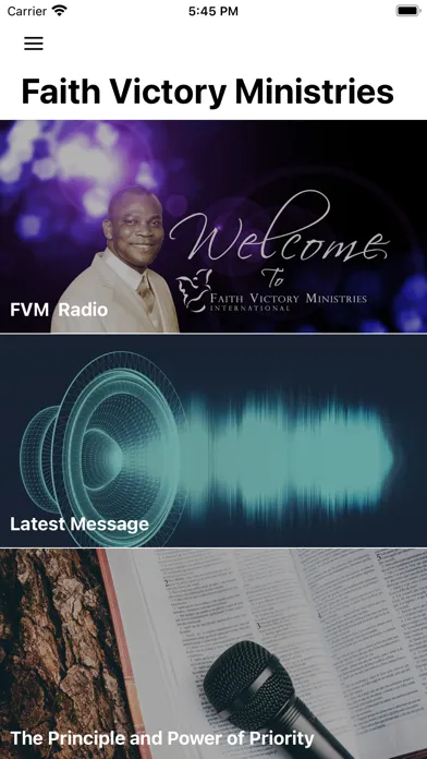 Faith Victory Ministries Screenshots