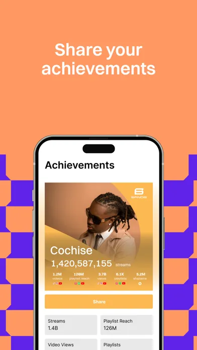 Ảnh chụp màn hình của BANDS: Your Music Career