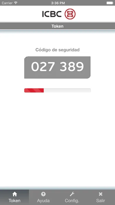 Capturas de pantalla de ICBC Token Virtual