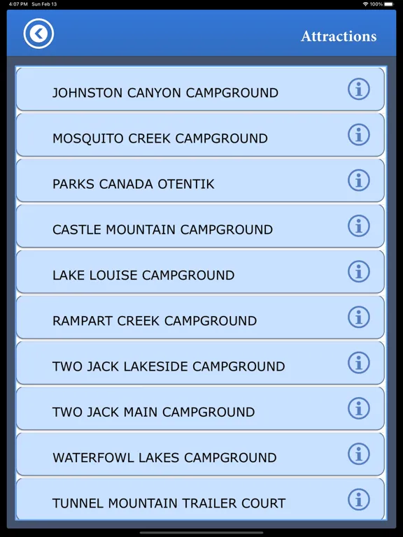 Banff - National Park iPad  سکرین شاٹس