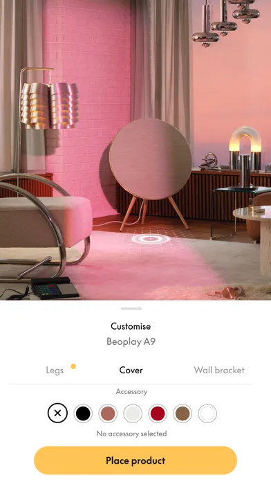 B&O AR Experience Ekran Görüntüleri