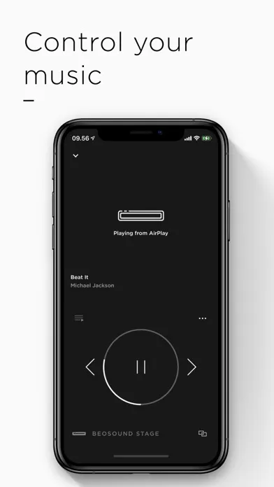 Capturas de pantalla de Bang & Olufsen