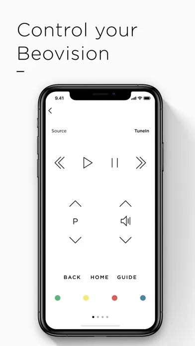 Capturas de pantalla de Bang & Olufsen
