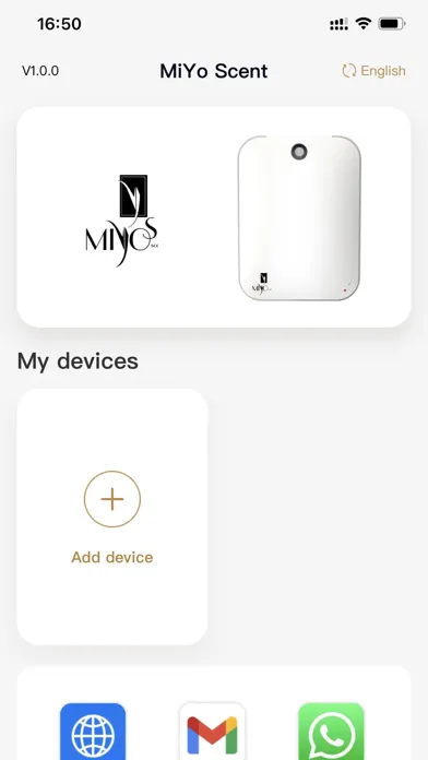 ภาพหน้าจอของ MiYo Scent
