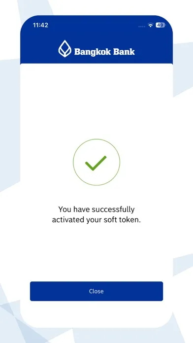 Tangkapan layar Token–Transaction Banking
