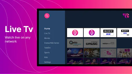 Toffee for Android TV Screenshots