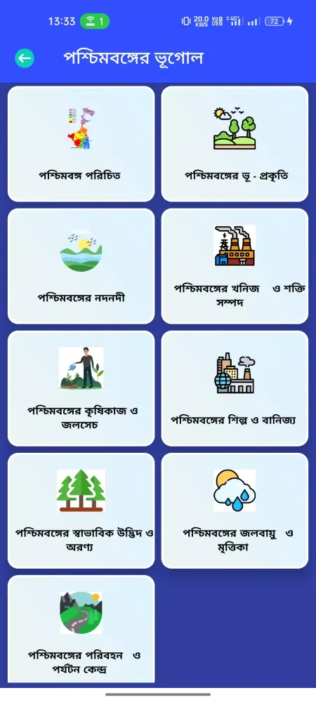 Bangla quiz (PYQ GK Bengali) Screenshots