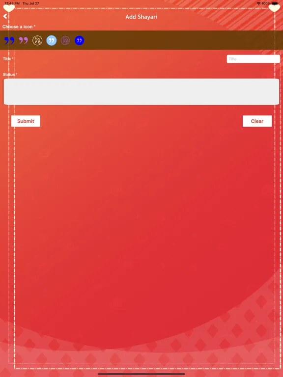 Bengali Status - Bangla SMS iPad  سکرین شاٹس
