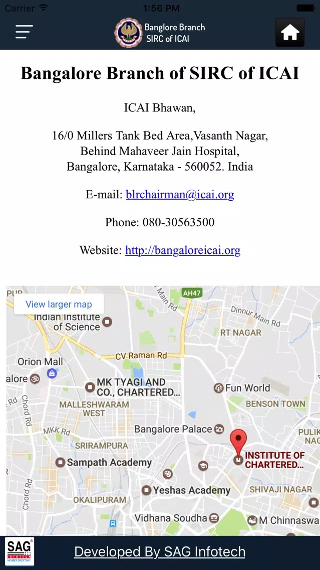 Bangalore Branch of SIRC應用截圖