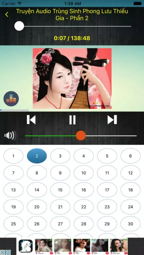 Capturas de tela do Audio Truyện - Nghe & cảm nhận