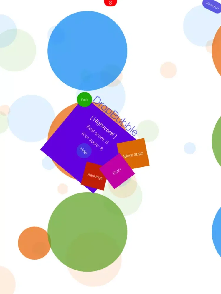 Ảnh chụp màn hình của Drop Bubble iPad 