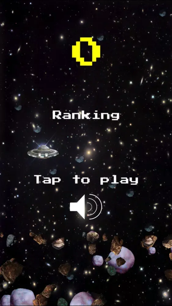 Ảnh chụp màn hình của Flappy UFO 2017