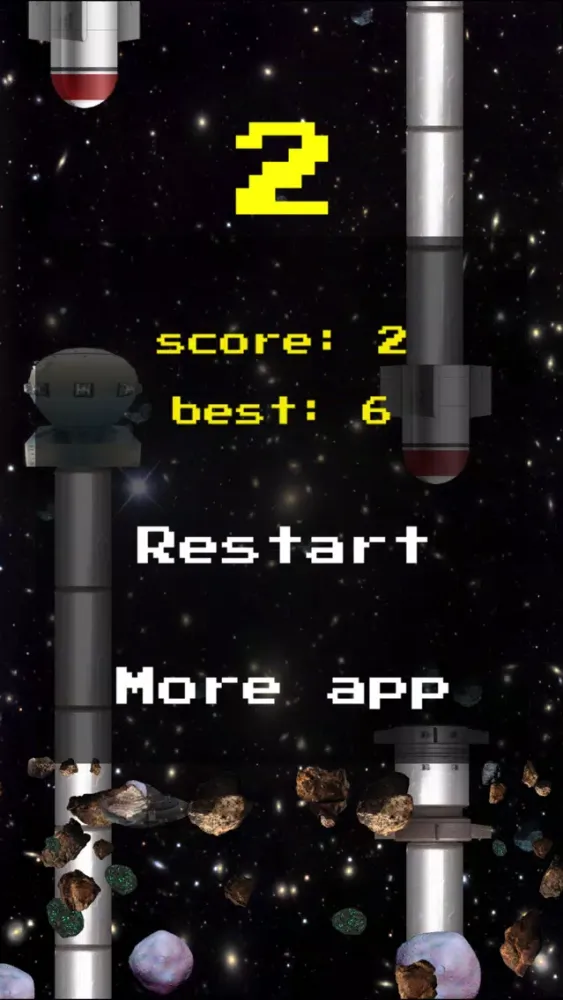 Ảnh chụp màn hình của Flappy UFO 2017