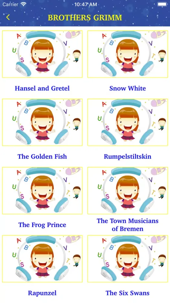 Capturas de pantalla de Kid Audio Stories