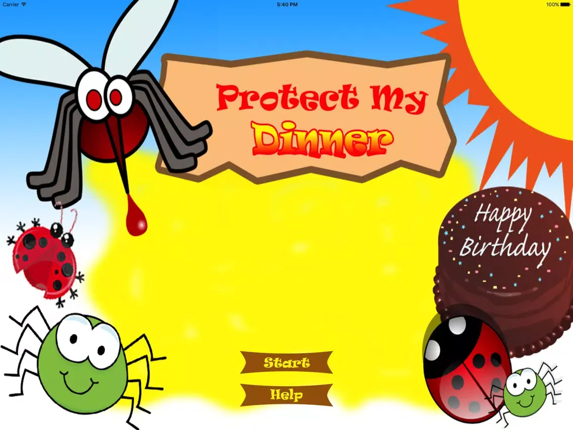 Protect My Dinner iPad  स्क्रीनशॉट