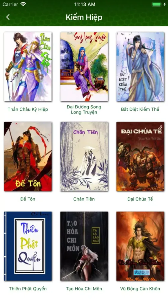 Capturas de tela do Truyen Hay PRO
