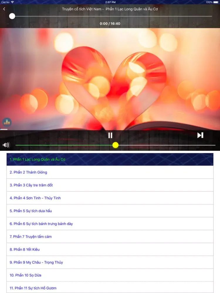 Tủ Sách Nói iPad Screenshots