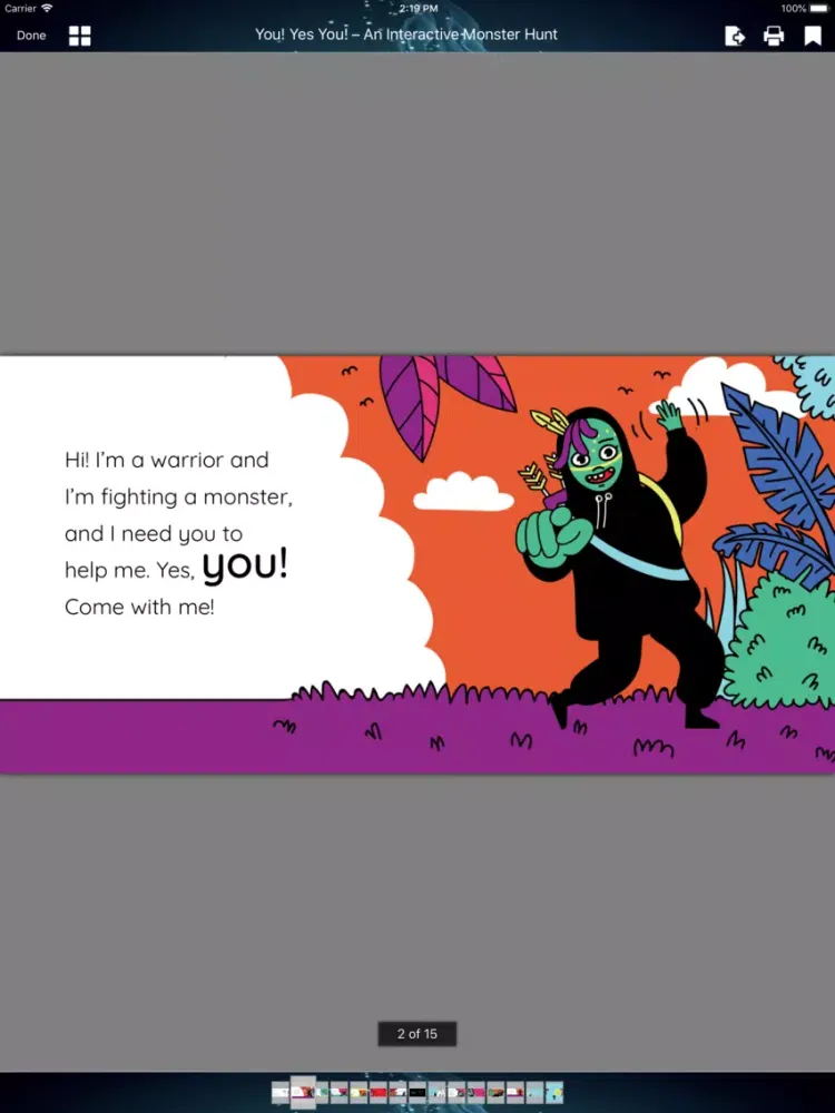 Скриншоты Wonder Book for Kids iPad 