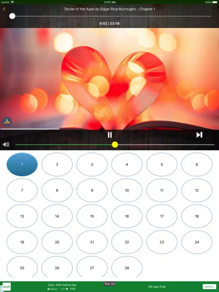 BooksAudio - AudioBook Library iPad 应用截图
