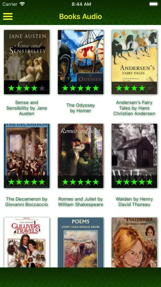 BooksAudio - AudioBook Library应用截图