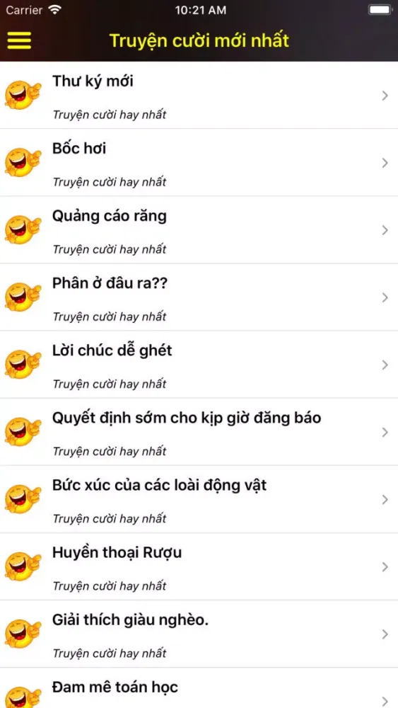 Cười Vui - Tiếu lâm truyện স্ক্রিনশট