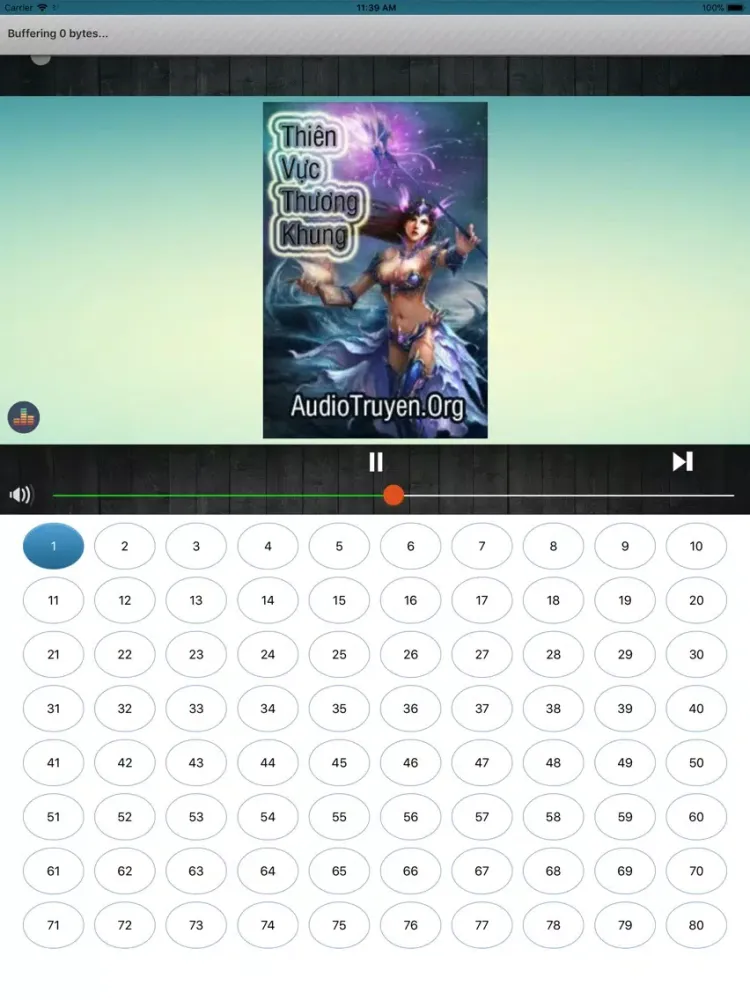 Nghe Truyện - Truyện Audio iPad  스크린샷