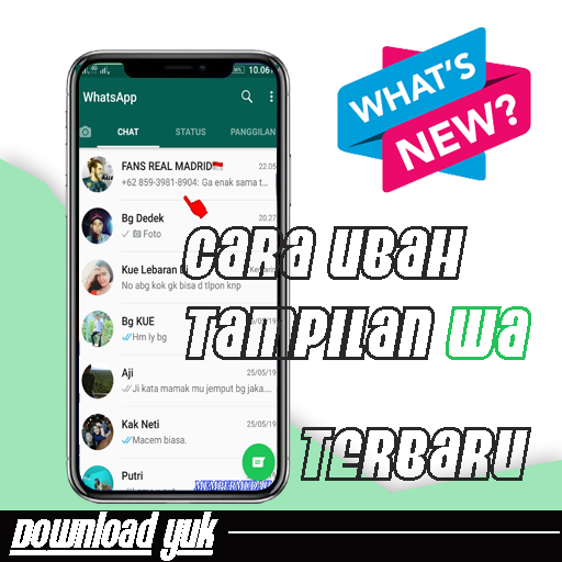 Cara Ganti Tema WA ke Ipon Cara Ganti Tema WA ke Ipon
