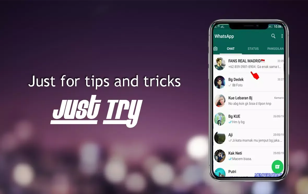 Cara Ganti Tema WA ke Ipon Ekran Görüntüleri