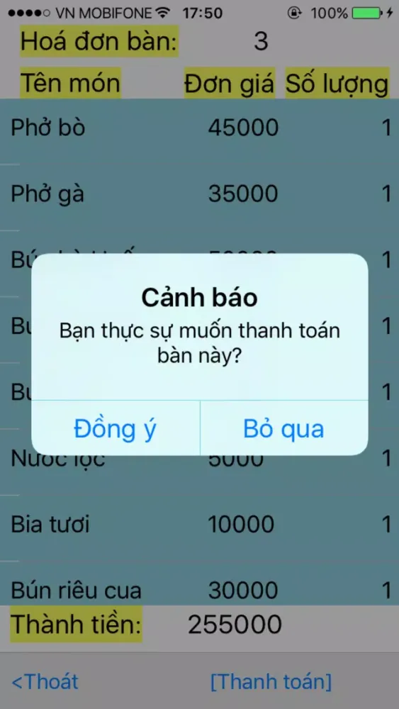 صور Kế toán quán-chỉ cài cho iPad