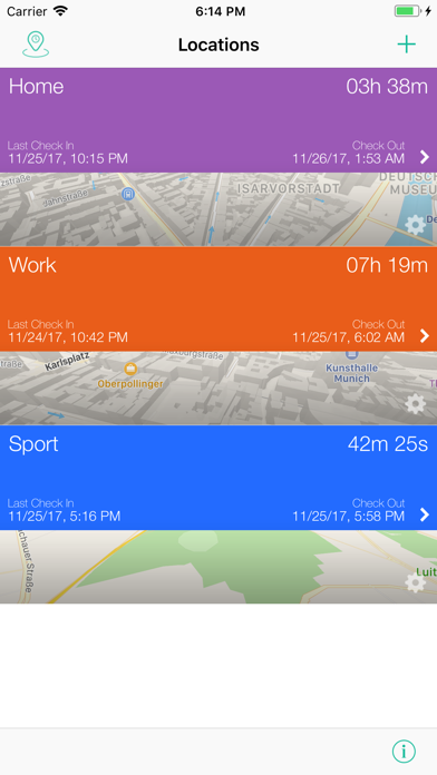 Geofy. Screenshots