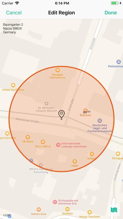 Geofy. Screenshots