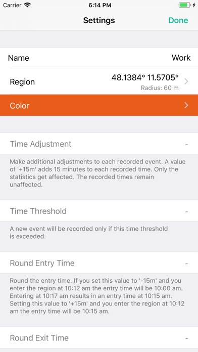 Geofy. Screenshots