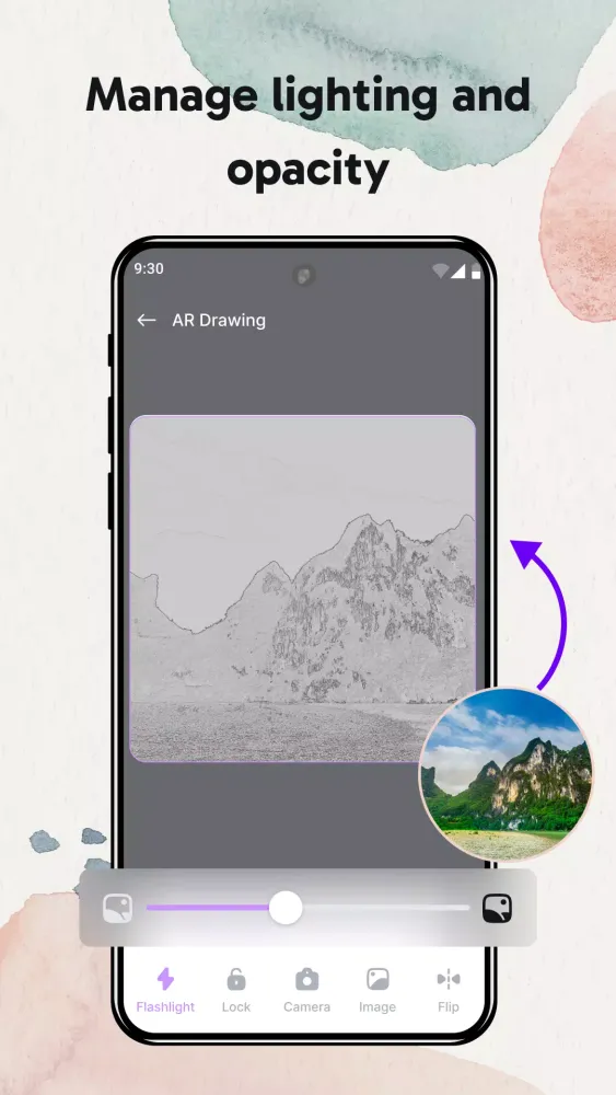 Captures d'écran de AR Drawing: Trace & Sketch