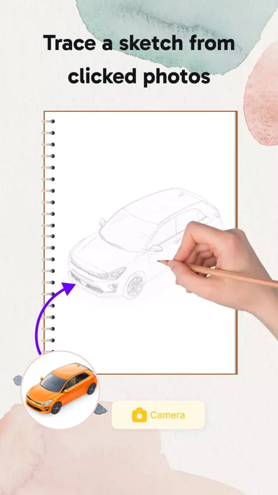 Captures d'écran de AR Drawing: Trace & Sketch