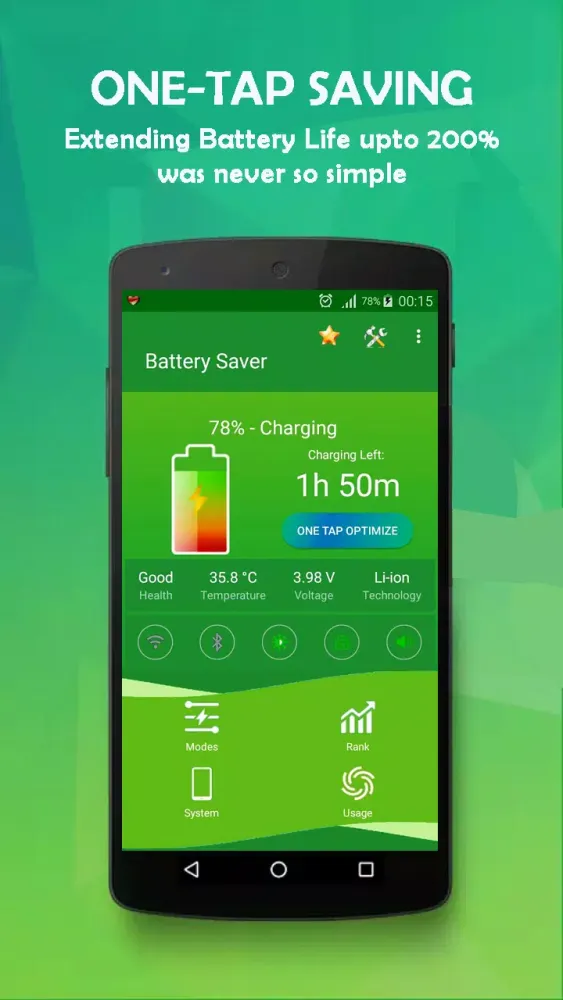 Battery Ekran Görüntüleri