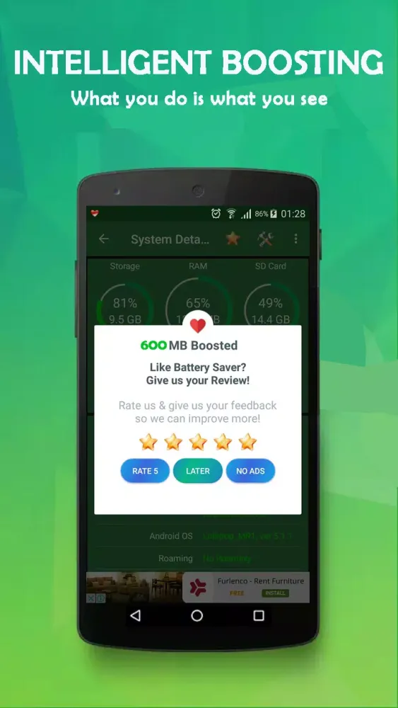 Battery Ekran Görüntüleri