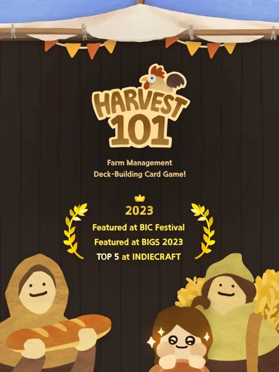 Harvest101: Farming Card Game iPad  स्क्रीनशॉट