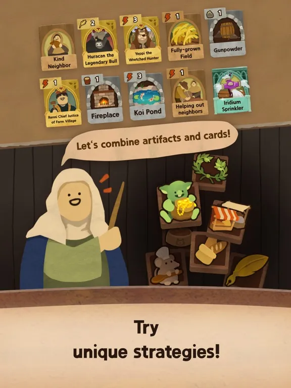 Harvest101: Farming Card Game iPad  स्क्रीनशॉट