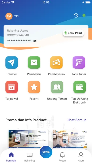 ภาพหน้าจอของ Papua Mobile