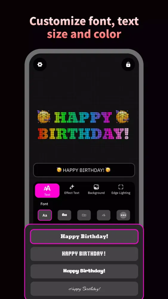 LED Text Scroller - LED Banner Screenshots
