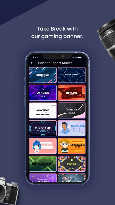 Banner Esport Maker For Gaming應用截圖