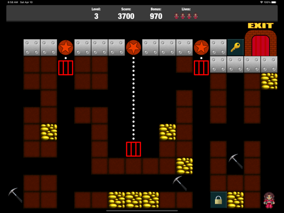 Capturas de tela do Shining Gold iPad 
