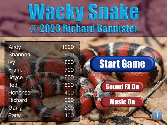 Wacky Snake iPad 应用截图