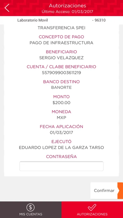 BEM Móvil Screenshots